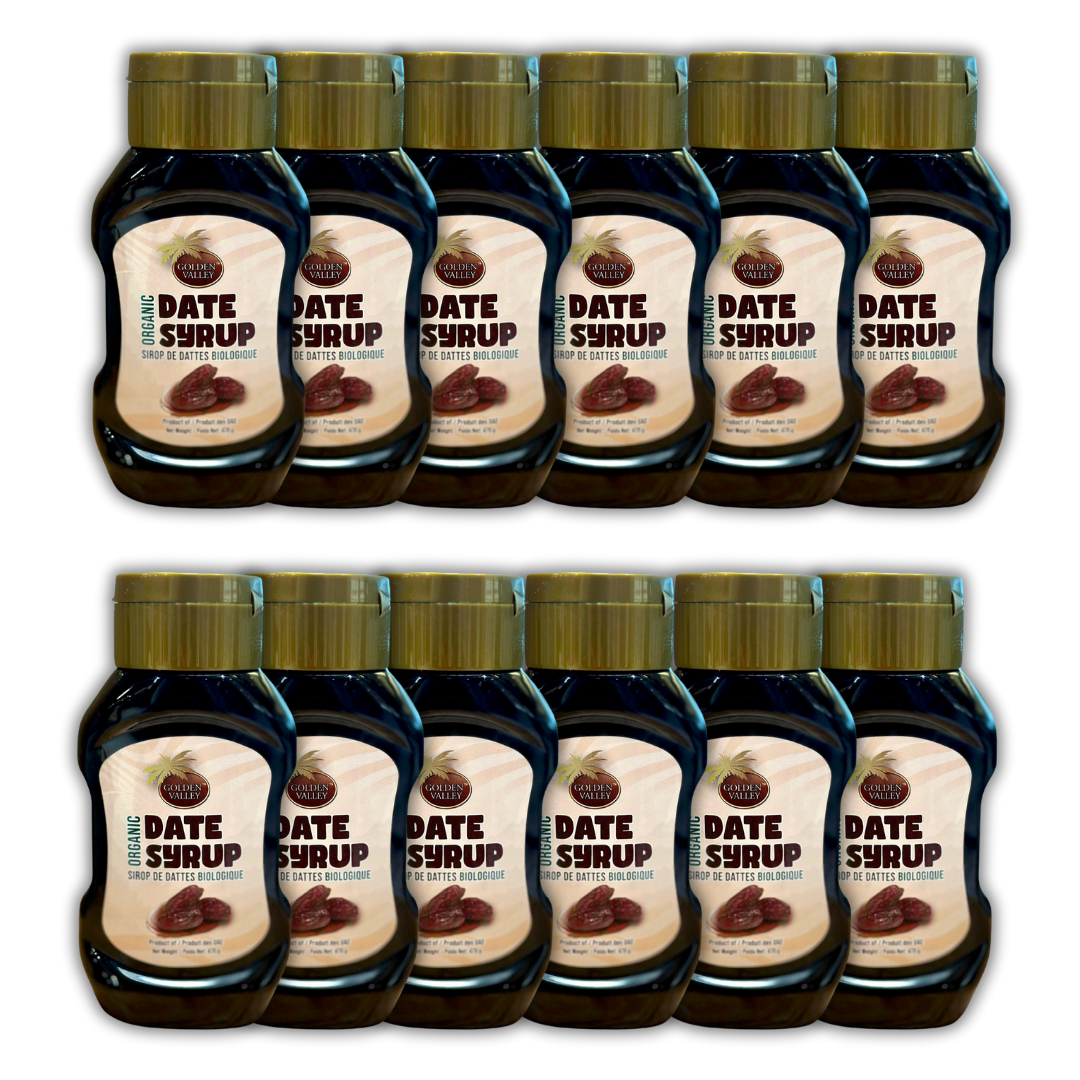 Golden Valley Organic Date Syrup 12 x 470g
