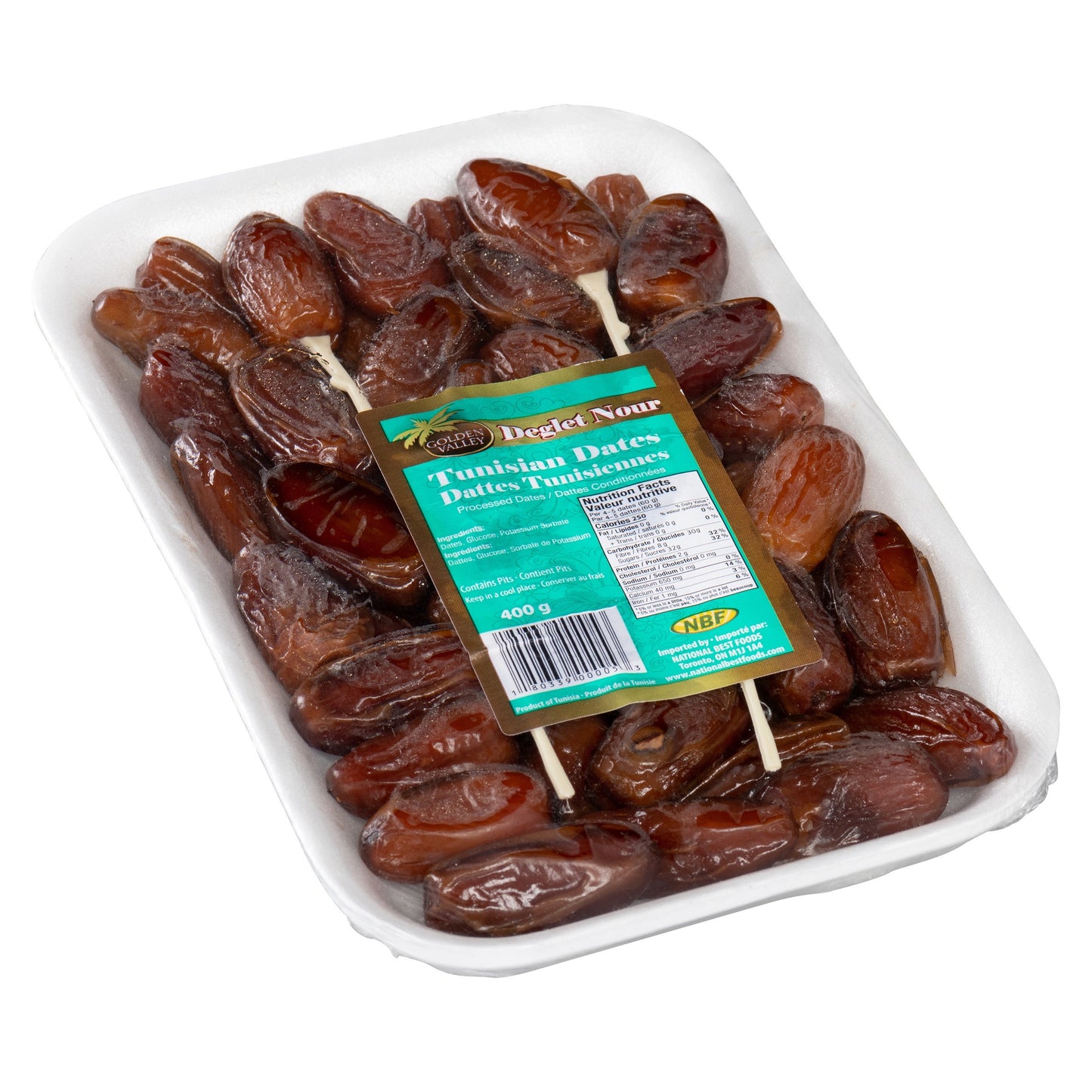 Tunisian
 Deglet Nour Dates 
15 x 400 G