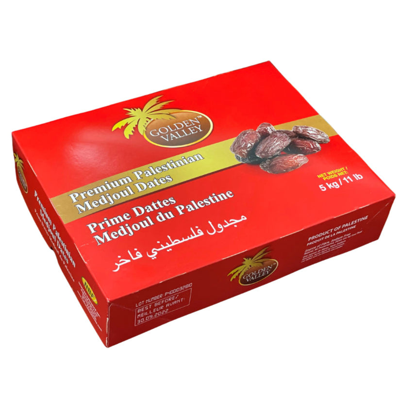 Golden Valley JUMBO Medjool Premium Palestinian Dates 5 KG