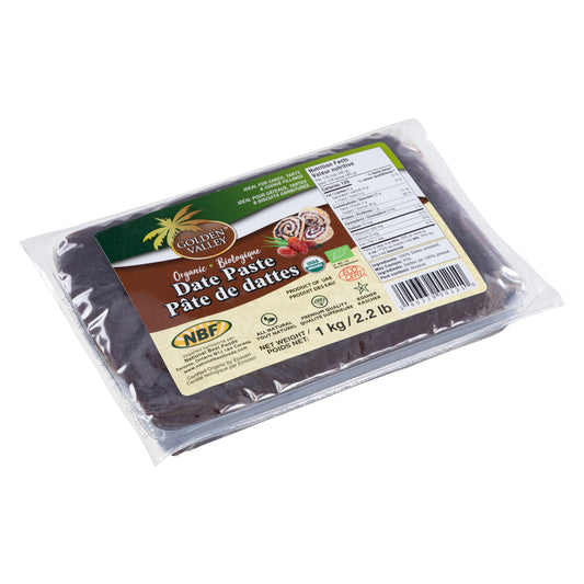 Organic Golden Valley Date Paste 12 x 1 KG