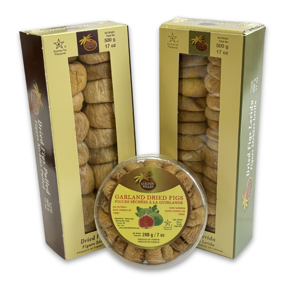 Dried Pulled Turkish Figs 24 x 500 G