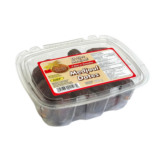 Golden Valley Jordan Medjool Dates 12 x 400 G