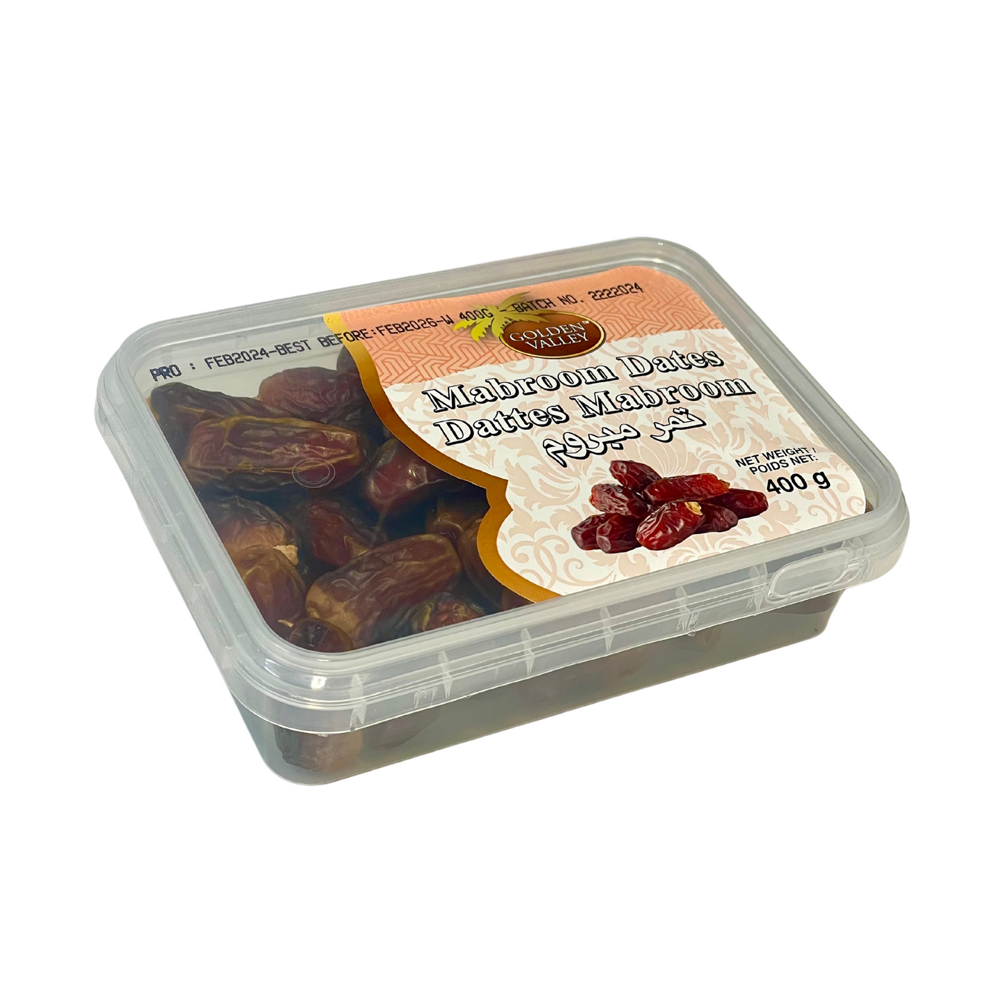 Golden Valley Mabroom Dates 24 X 400G