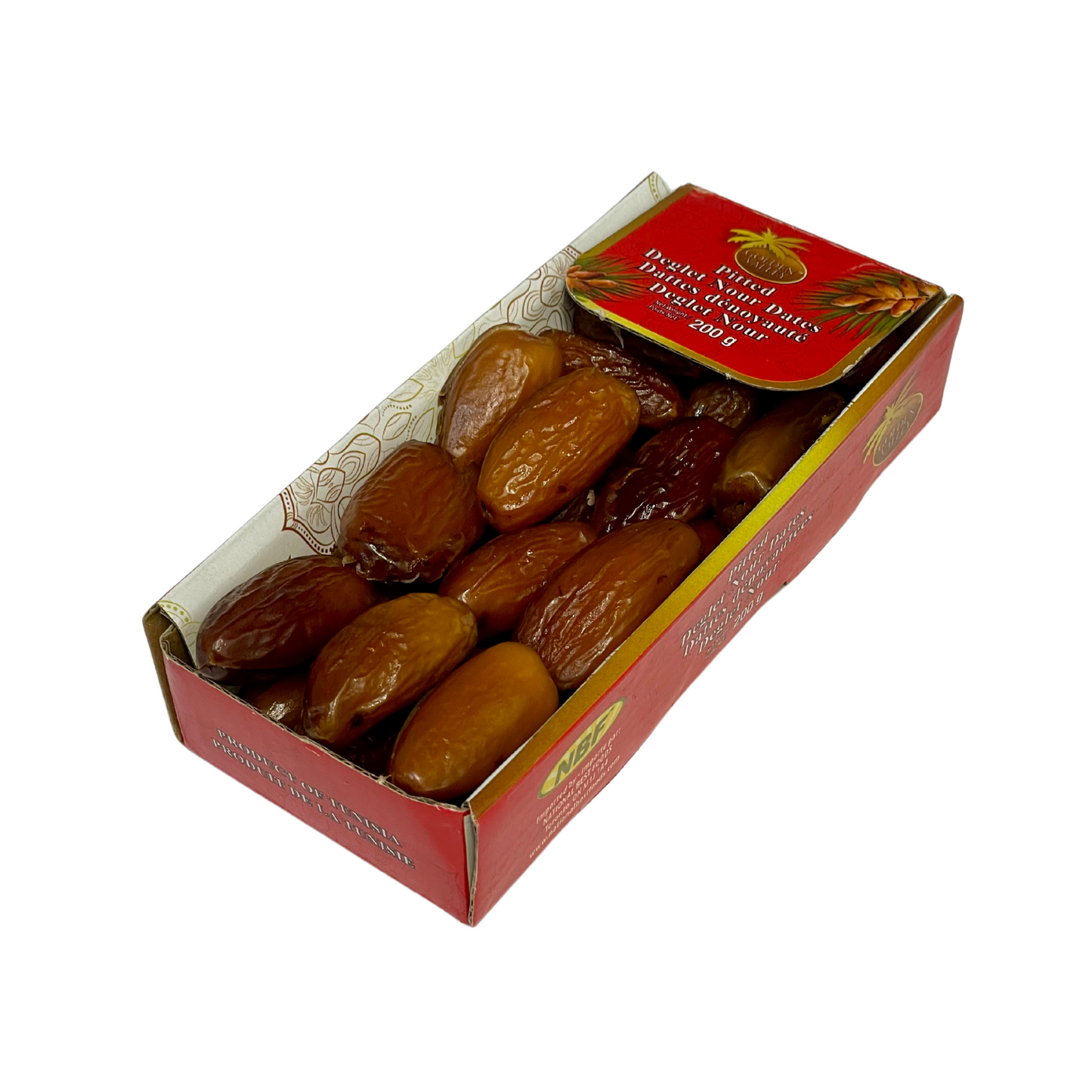 Golden Valley Pitted Deglet Nour Dates 24 x 200g