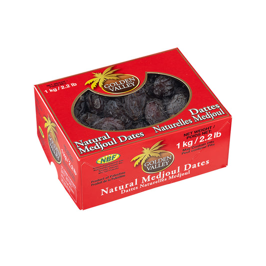 Golden Valley Medjool Palestinian Dates 8 x 1 KG